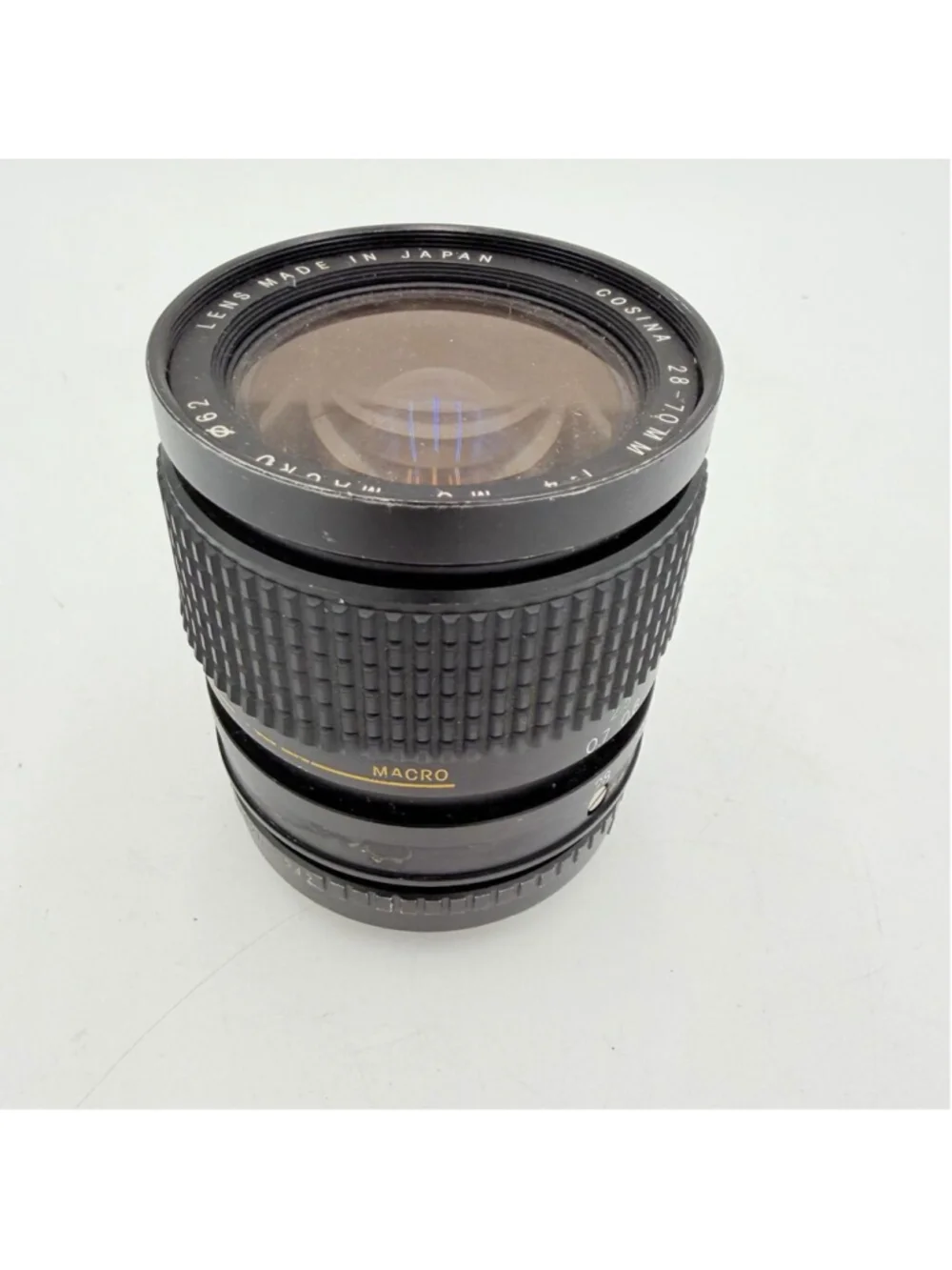 COSINA 28-70mm f/4 MC MACRO Zoom Lens Manual Focus Japan Ø62